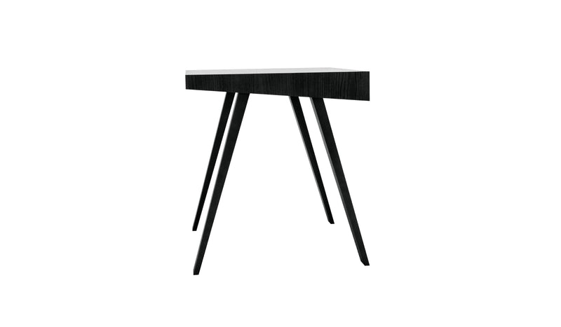 Bureau design 4.9 en frêne noir, 1 tiroir