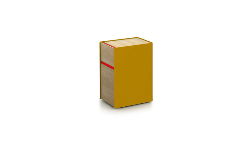 Caisson bureau Landa, 2 tiroirs, largeur 42 cm