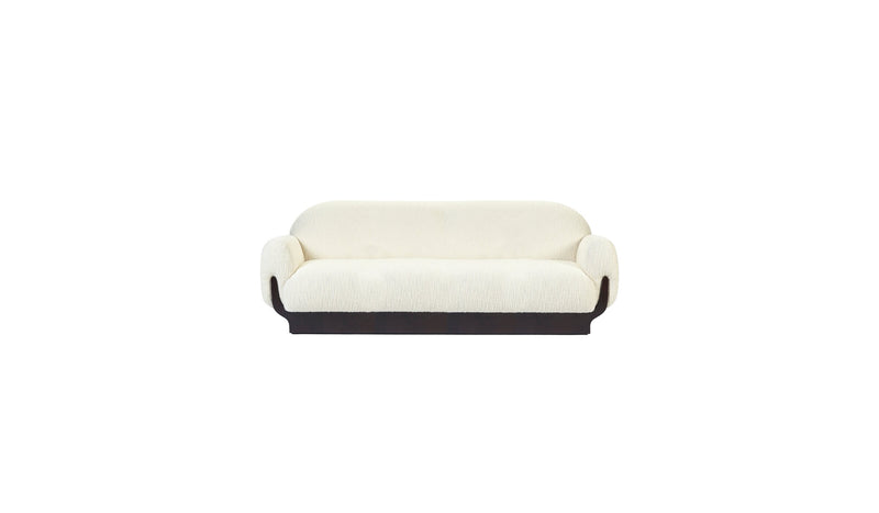 Copacabana luxury sofa in oak and fabric