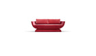 High-end Oscar sofa, in red velvet