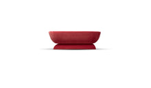 High-end Oscar sofa, in red velvet