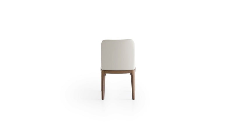 Antigona dining chair, solid ash wood &amp; oyster leather