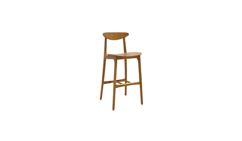 Bar chair 200-190 Timber in natural ash wood