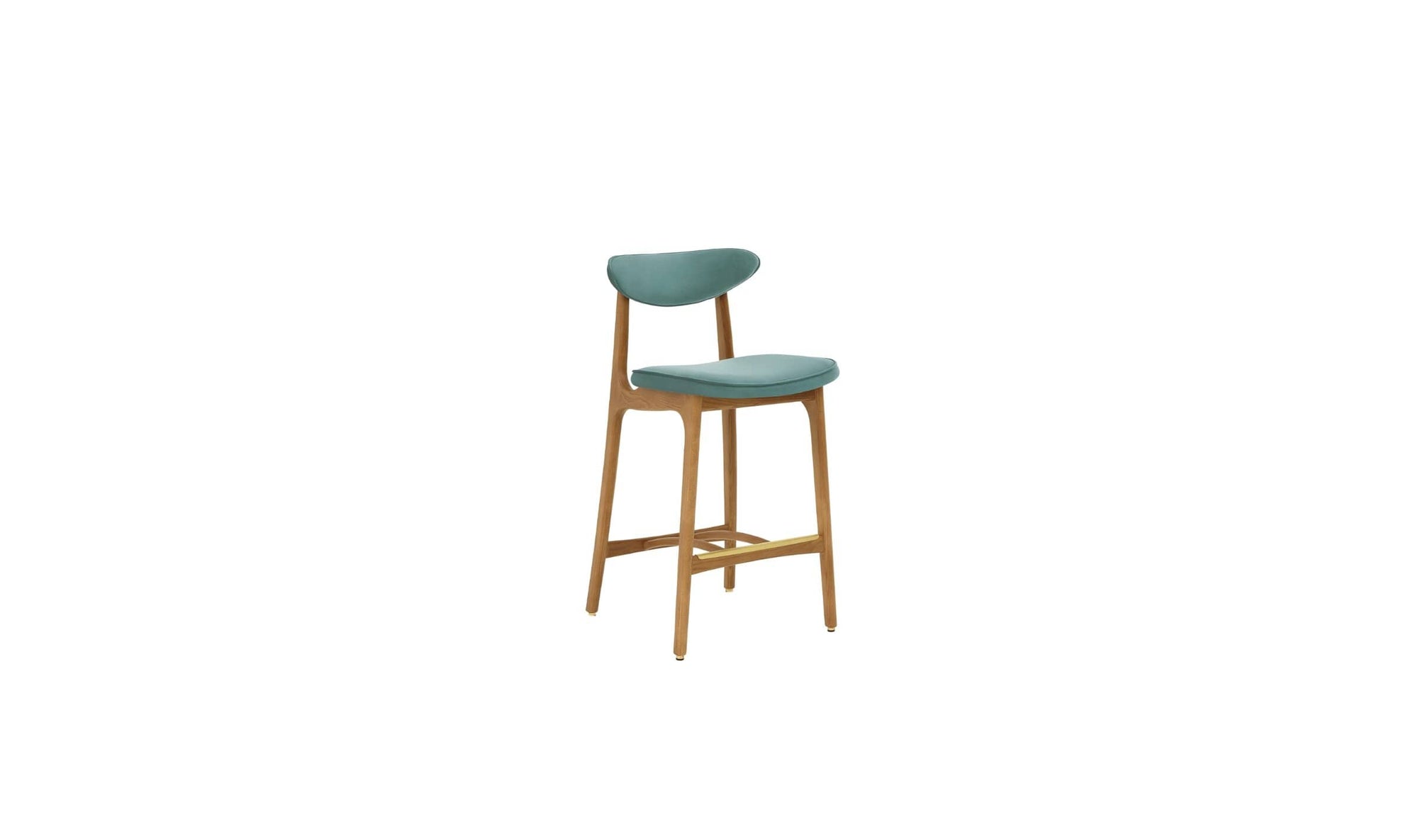 Counter chair 200-190 Basic, mint blue velvet