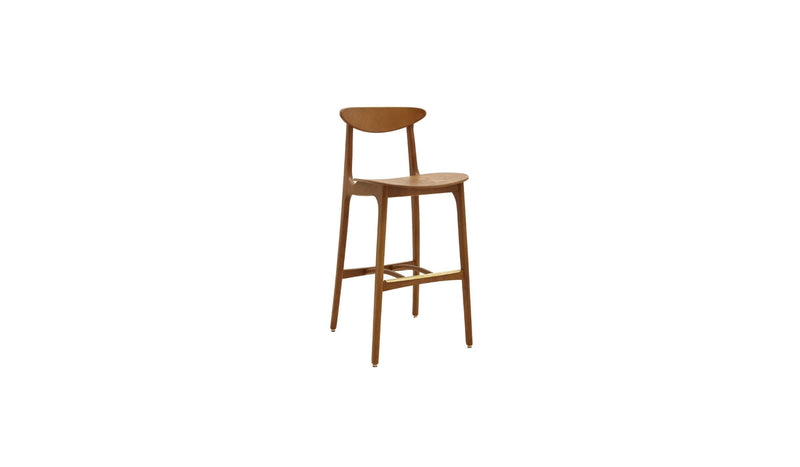 Bar chair 200-190 Timber in dark ash wood