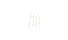 Chaise de bar SSDr 75 cm, blanc crème