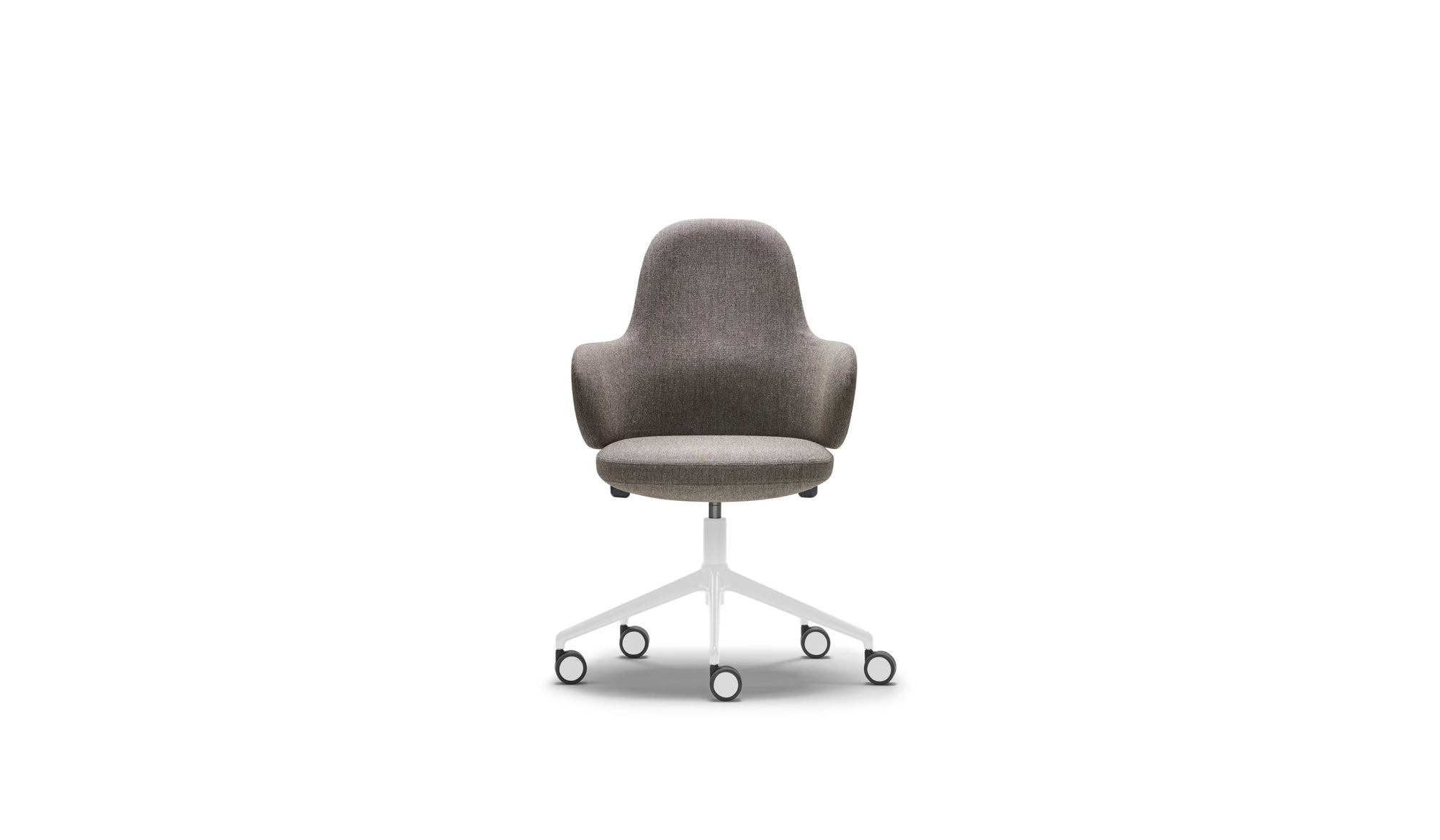 Chaise de bureau Lan, dossier standard, avec roulette