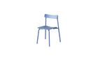 Etude chair, stained ash and blue steel