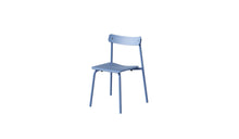 Etude chair, stained ash and blue steel