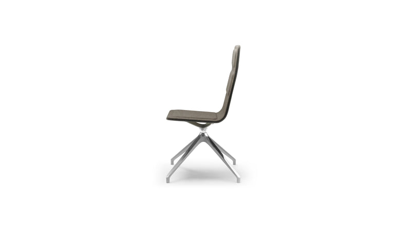 Chaise de réunion Laia, dossier haut, sans accoudoirs