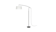 Lampadaire design Arco en toile avec bras extensible