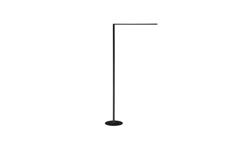 Lampadaire led Matrix en métal noir