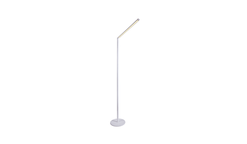 Lampadaire led Matrix en métal blanc