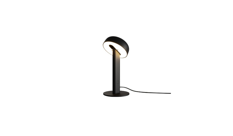 Lampe Nod à poser, LED intégrée, noir graphite