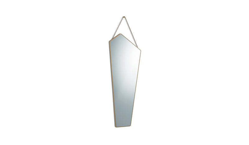 Miroir organique Ego, chêne naturel, taille XL