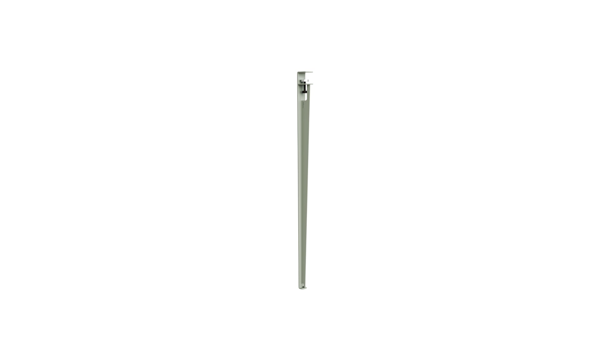 High table leg, 110 cm, eucalyptus grey