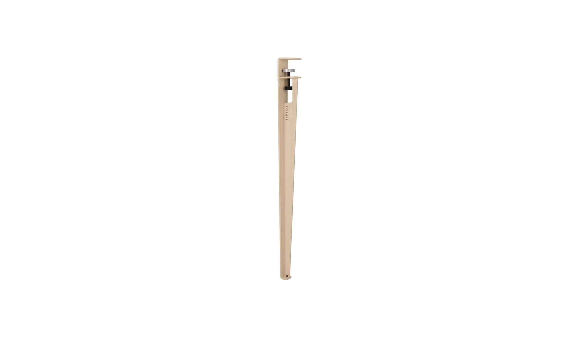 Pied de table Tiptoe x Heju, 75cm, beige épicéa