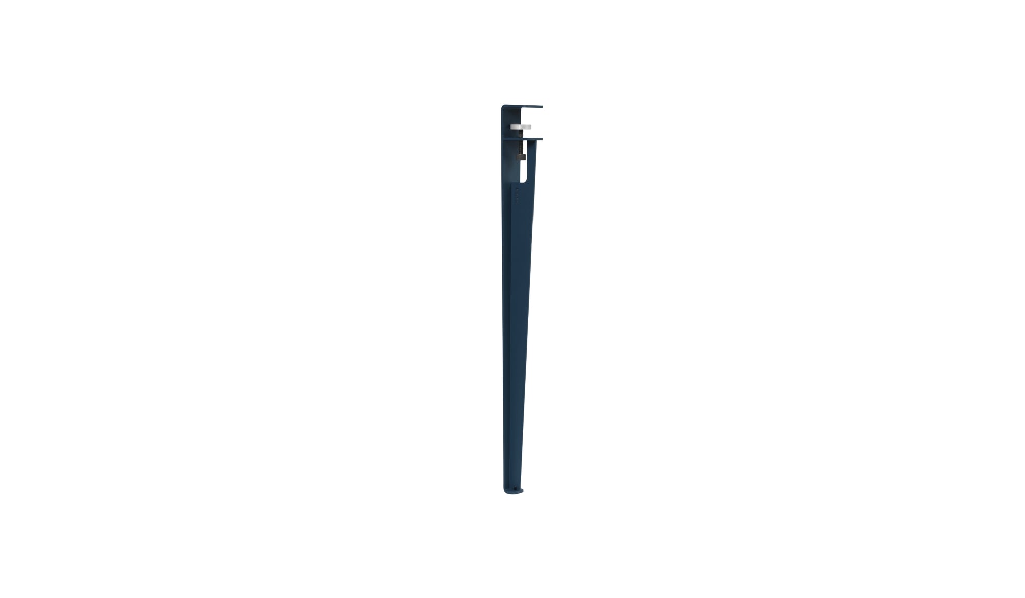 Pied de table standard, 75cm, bleu nuit