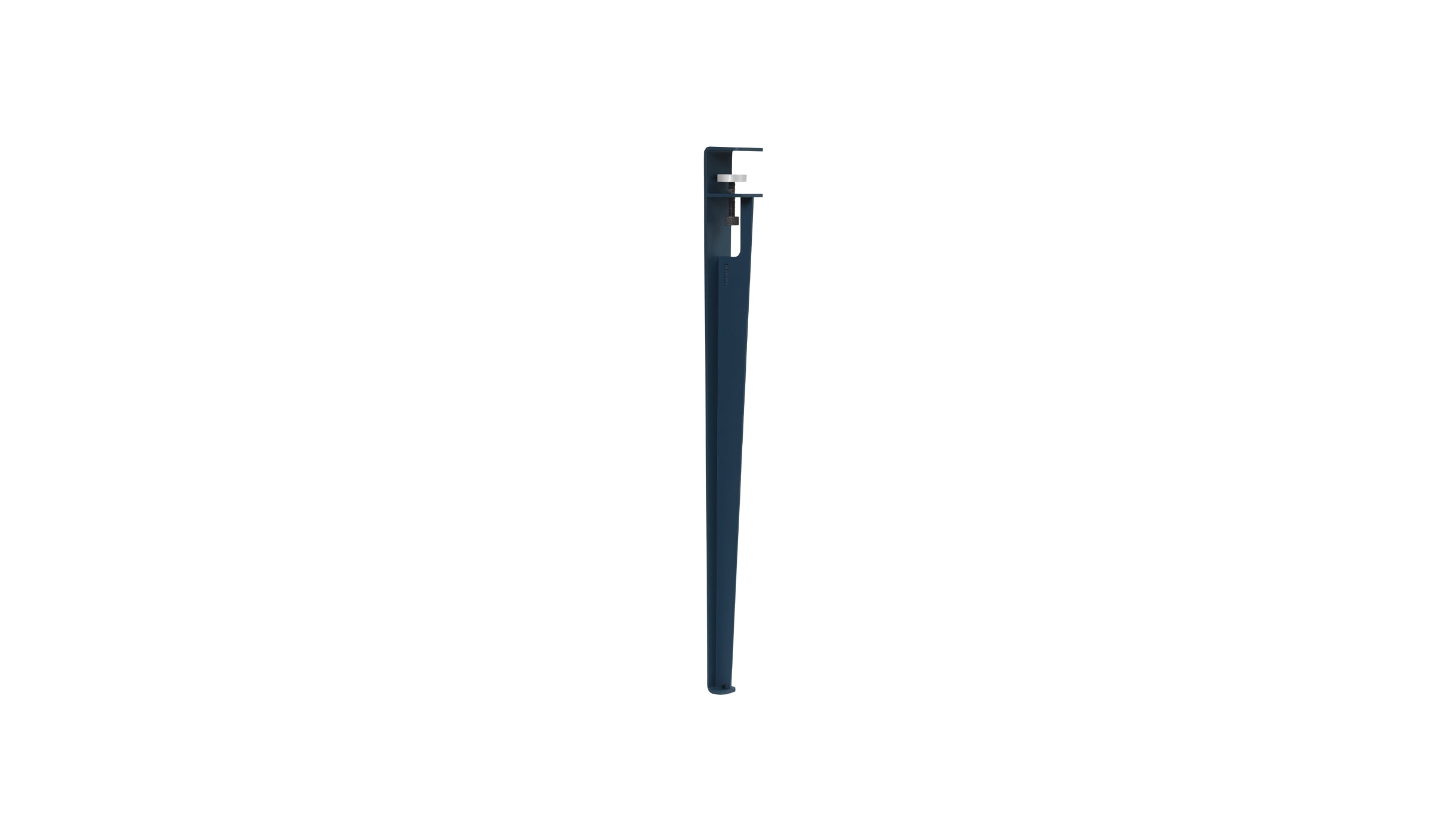 Pied de table standard, 75cm, bleu nuit