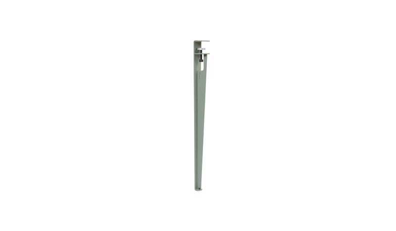 Pied de table standard, 75cm, gris eucalyptus