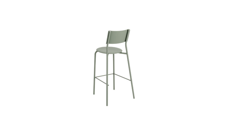 SSDr 75 cm bar chair, eucalyptus grey