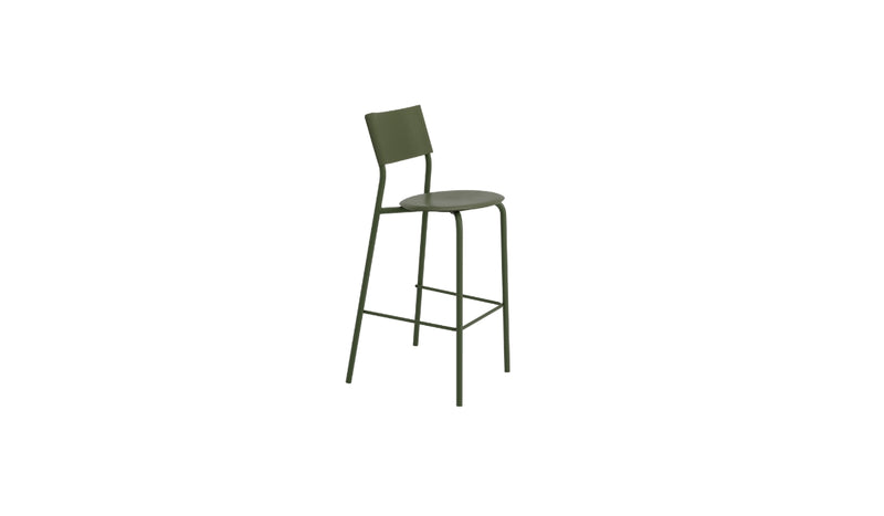 Chaise de bar SSDr 75 cm, vert romarin