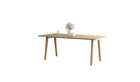 New Modern Full Wood Table, 8 people, solid oak