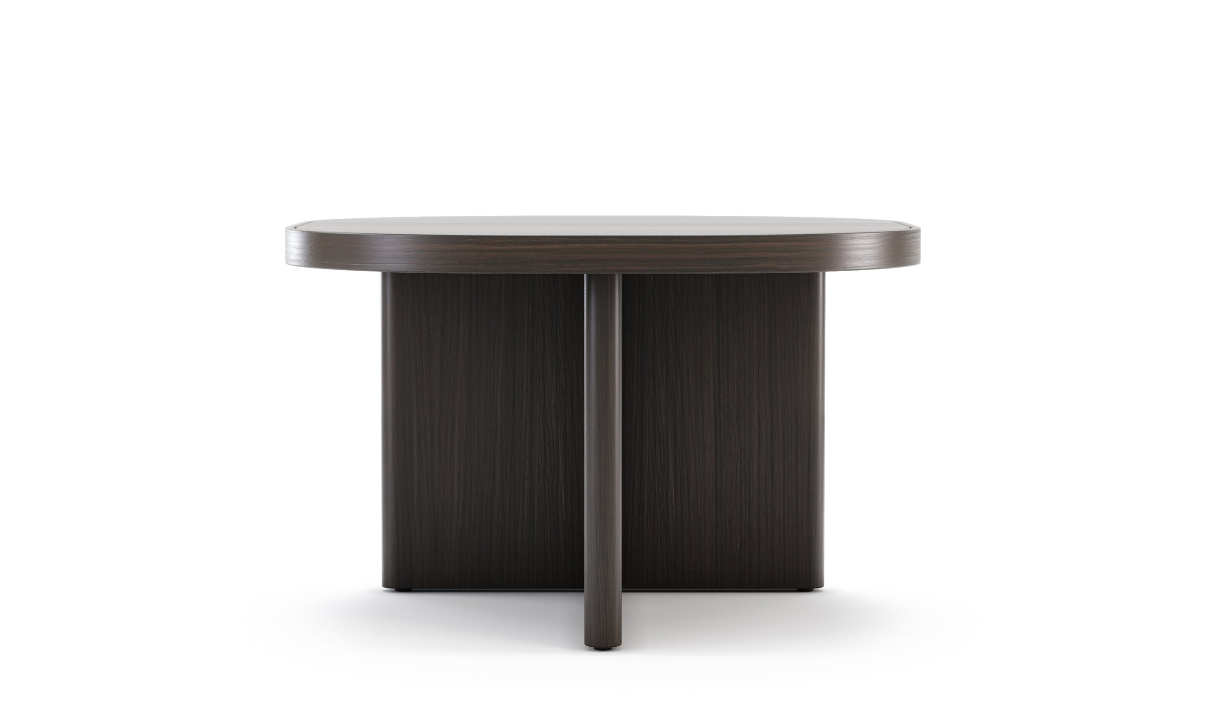 Gilbert - Side table, smoked oak, M