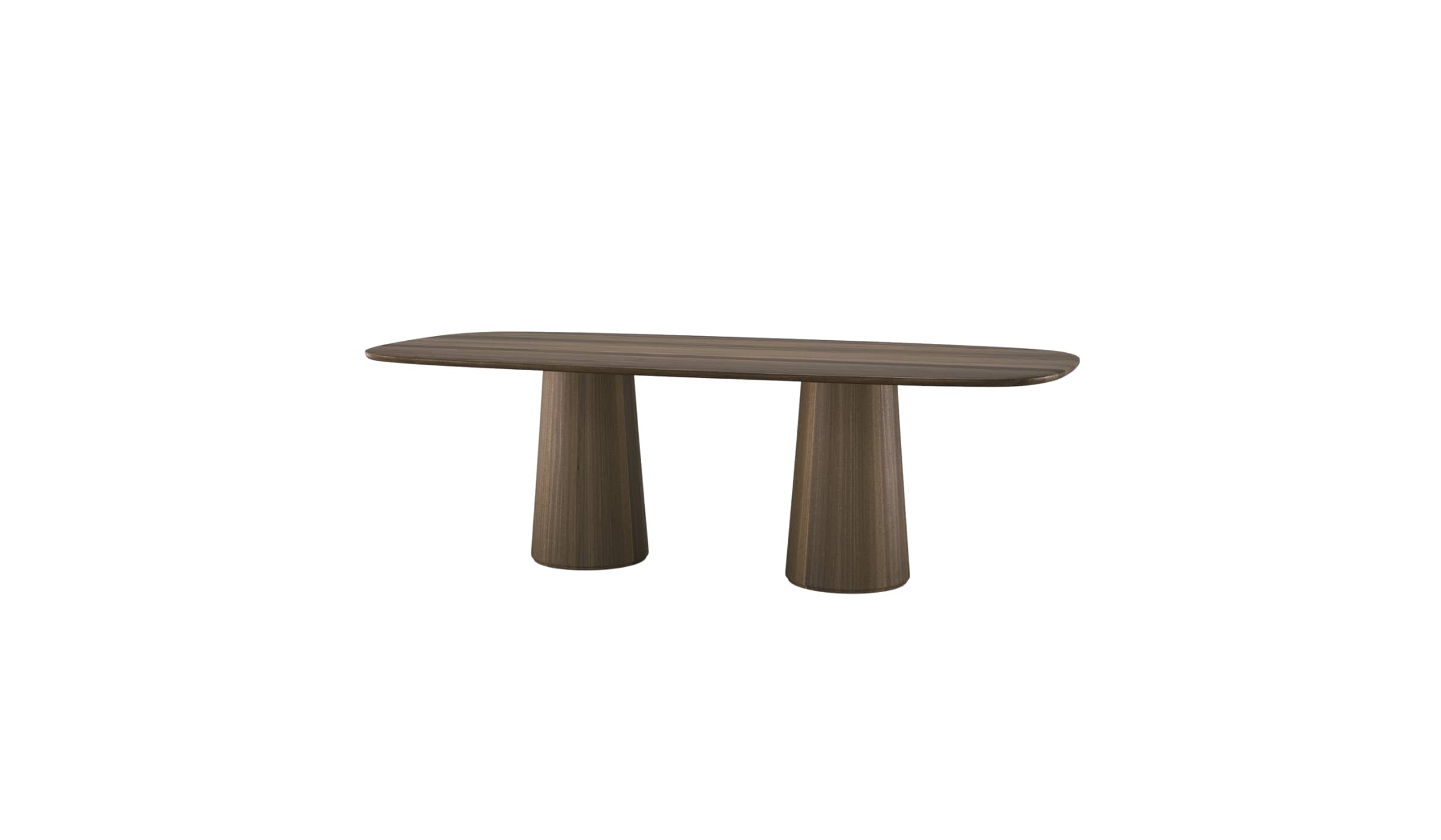 Amos walnut table, 240cm