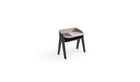 Bavero bedside table, in Laguna oak &amp; Patagonia printed glass