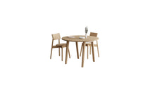 New Modern Full Wood round table, solid oak