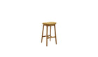 Tabouret de bar 200-190 Basic, tissu bouclé moutarde