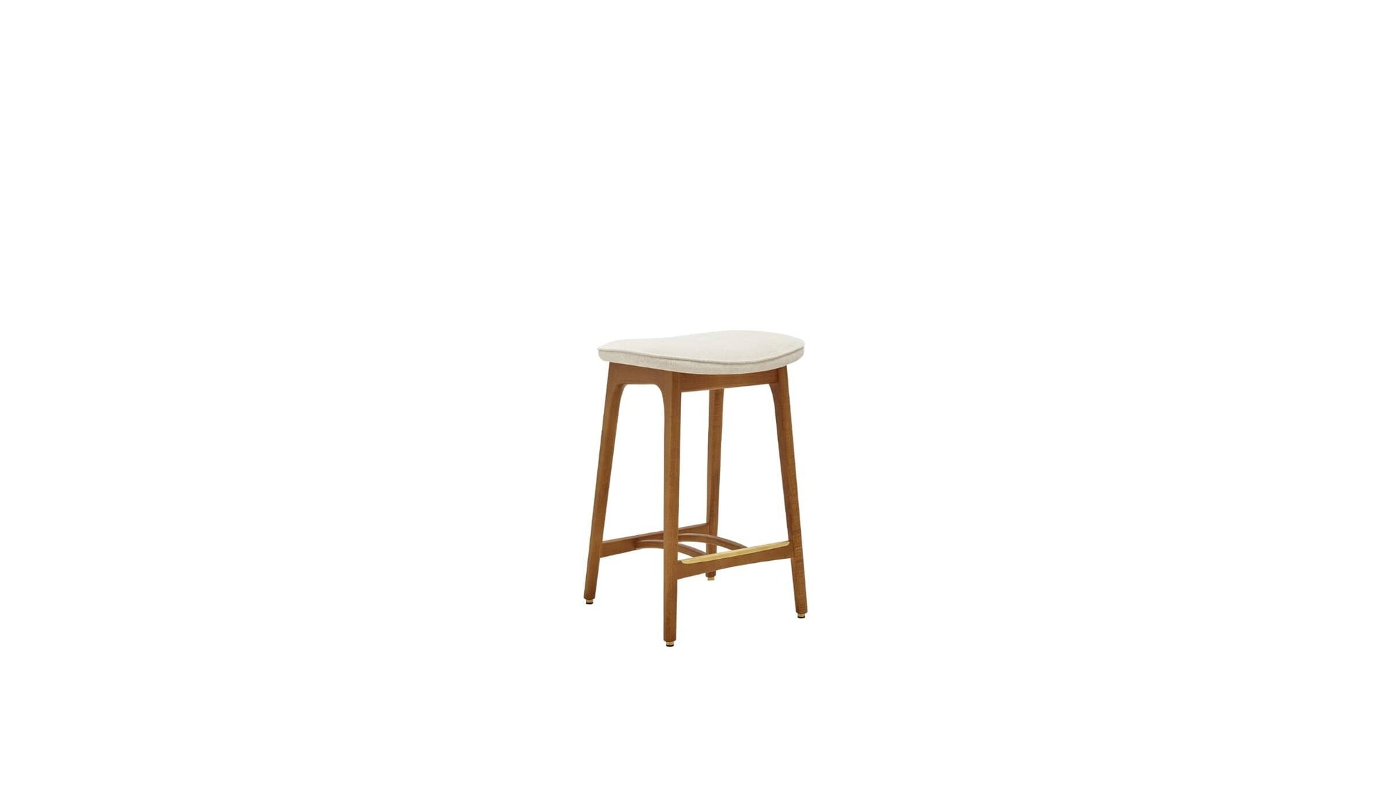 Counter stool 200-190 Basic, marbled fabric, white