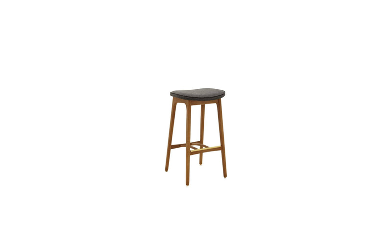 Tabouret de bar 200-190 Basic, tissu laine gris