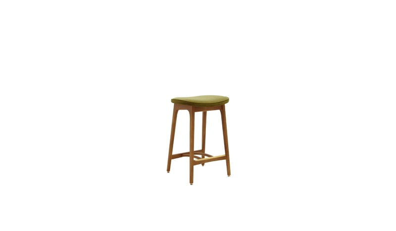 Counter stool 200-190 Basic, green velvet