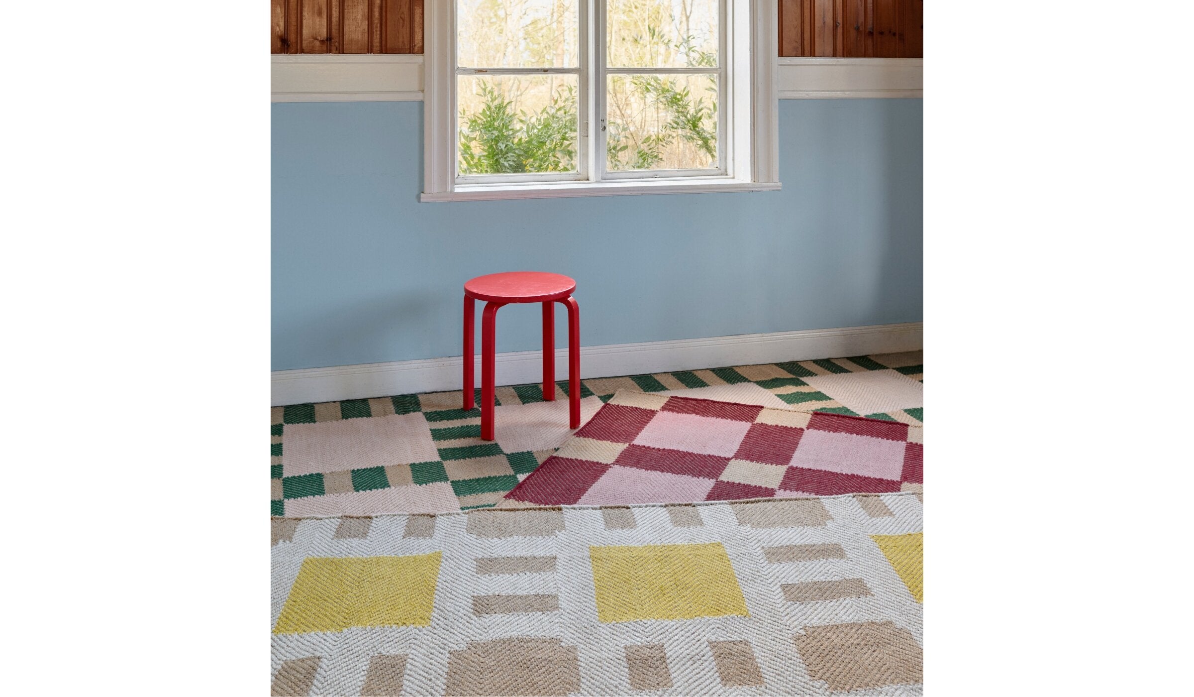 Tapis en jute Sunny Side Up, design exclusif signé Evelina Kroon