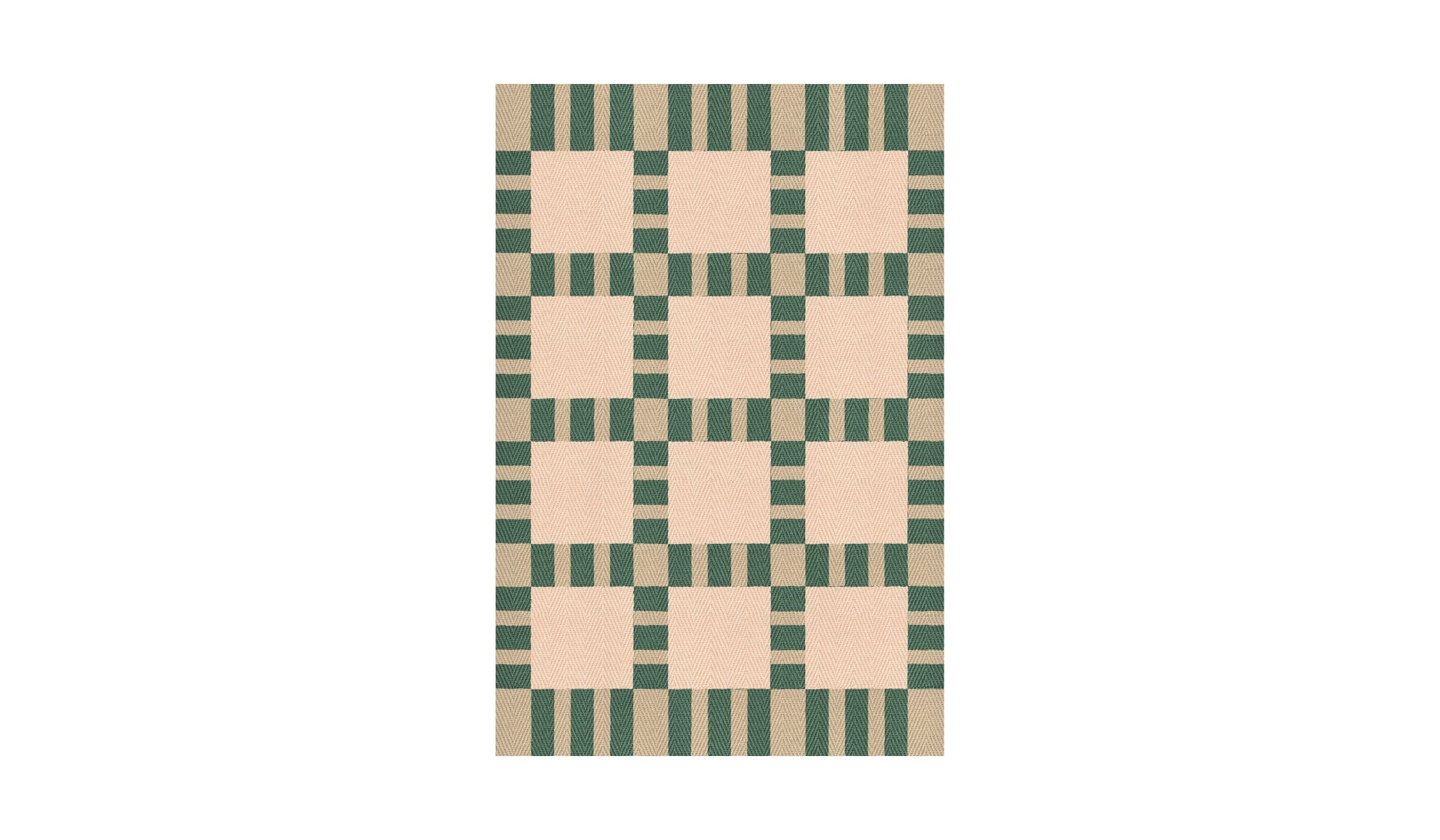 Korean Chives jute rug, exclusive design by Evelina Kroon