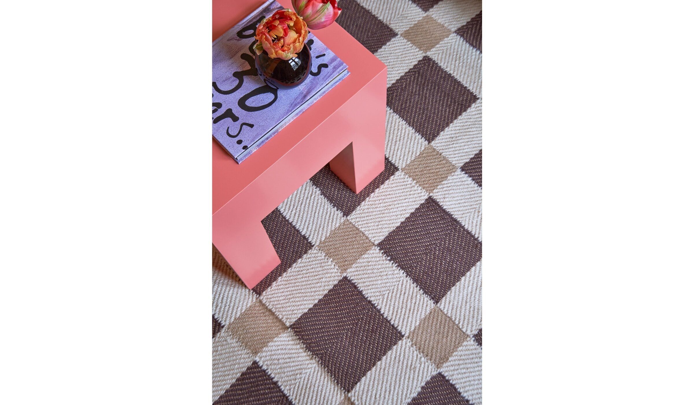 Tapis en jute Sesame, design exclusif signé Evelina Kroon