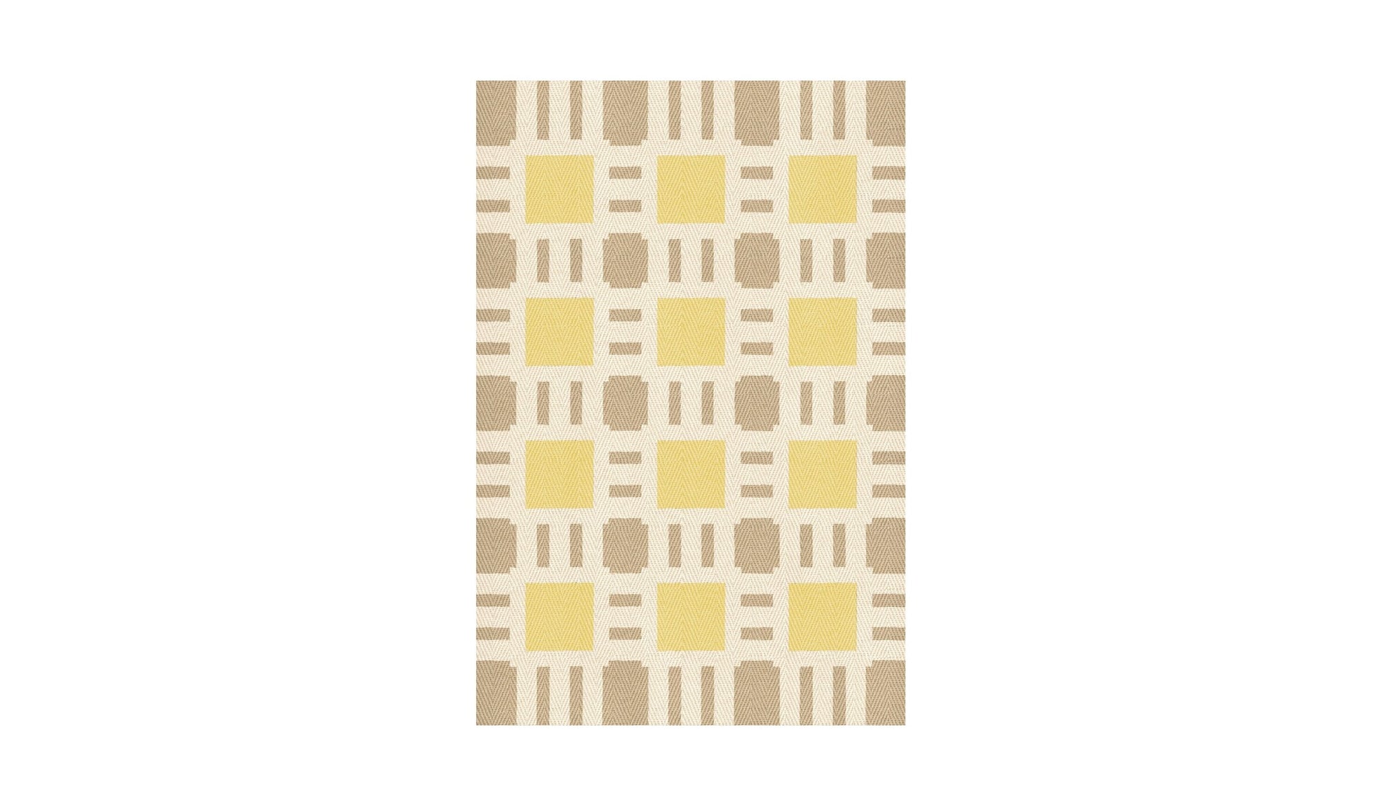 Sunny Side Up jute rug, exclusive design by Evelina Kroon