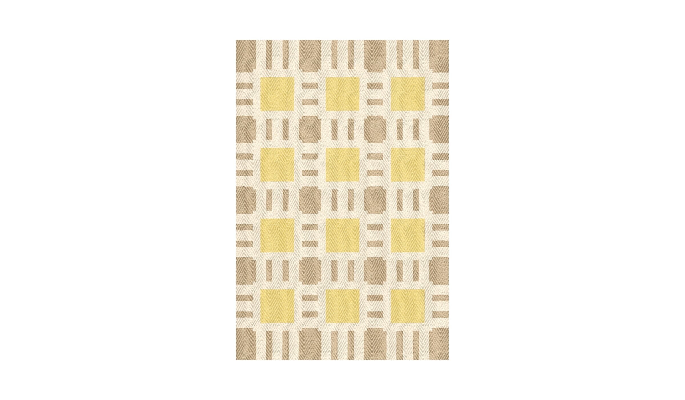 Sunny Side Up jute rug, exclusive design by Evelina Kroon