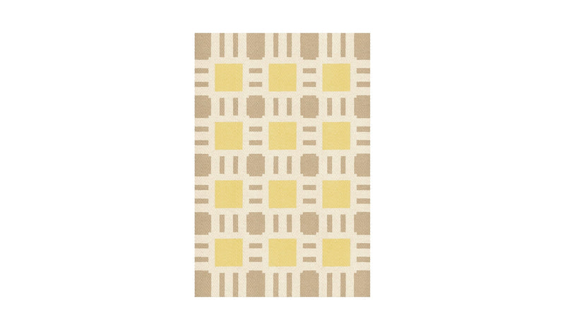 Sunny Side Up jute rug, exclusive design by Evelina Kroon