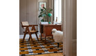 Ochre Fields wool rug, exclusive design by Evelina Kroon