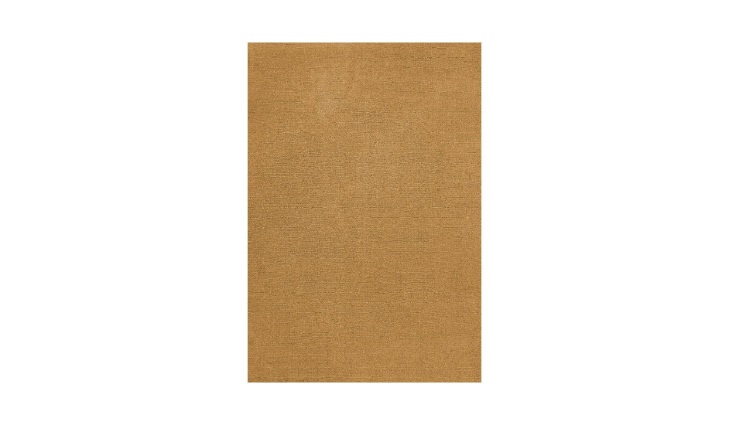 Tapis en laine Classid solid, ochre