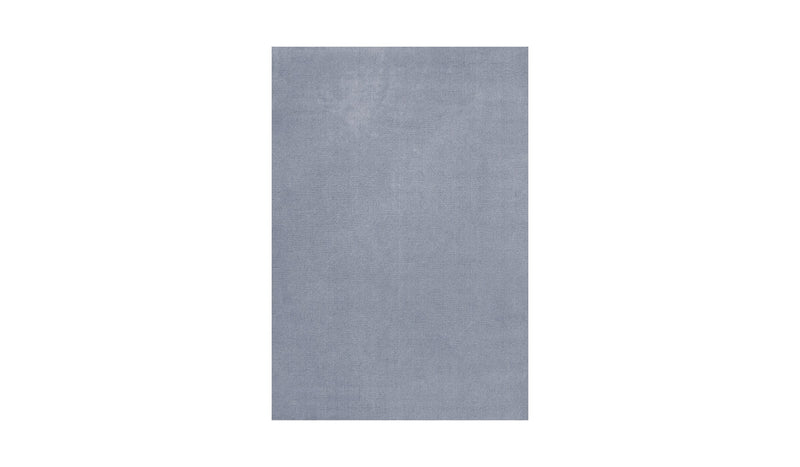 Tapis en laine Classid solid, bleu