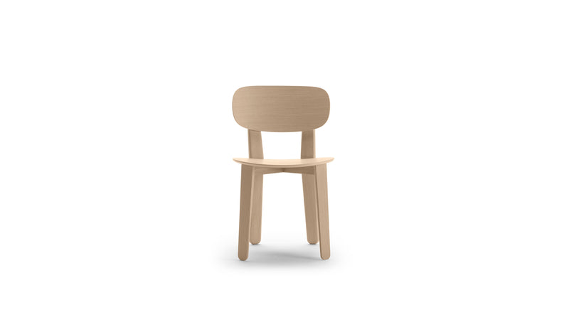 Chaise Triku, en bois massif