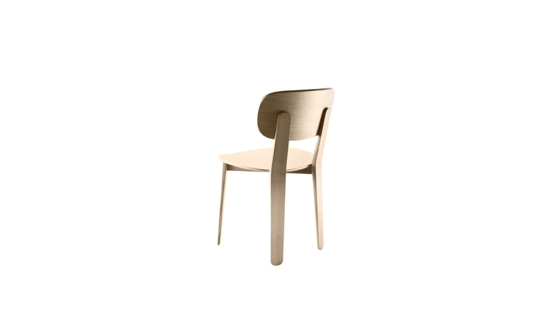Chaise Triku, en bois massif
