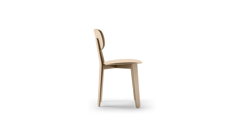 Chaise Triku, en bois massif