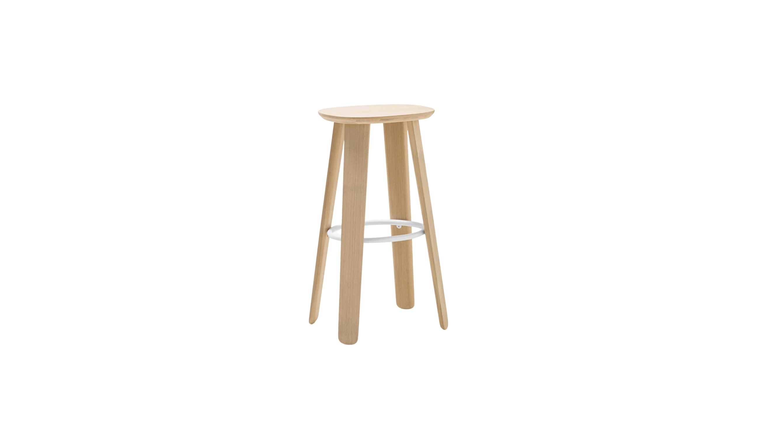 Tabouret de bar Triku, bois massif