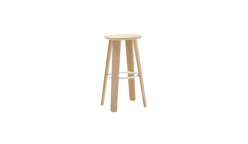 Tabouret de bar Triku, bois massif