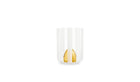 Festival Blown Glass Vase, White